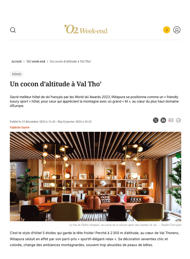 L’Opinion — Janvier 2024